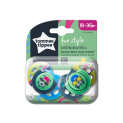 Tommee Tippee játszócumi CTN Fun 2 db 18-36 hó fiú