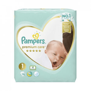 Pampers Premium Care 1 pelenka 2-5kg 78db