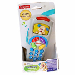 Fisher-Price fejlesztő játék tanuló kutyás távirányító DLK24