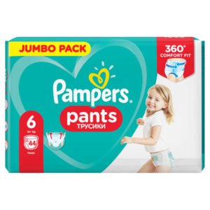 Pampers Pants 6 Jumbo Pack bugyipelenka XL 15kg< 44db