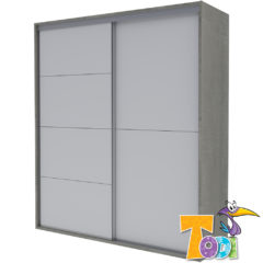 Todi gardróbszekrény Cube 140cm széles
