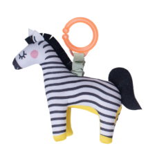 Taf Toys csörgő Dizi a zebra rezgő funkcióval