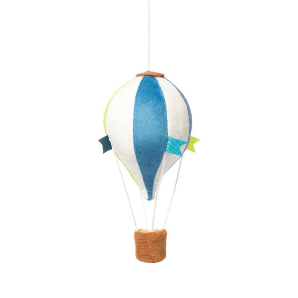 BabyOno zenélő-forgó elektromos utazóágyra és fa kiságyra - Hőlégballon