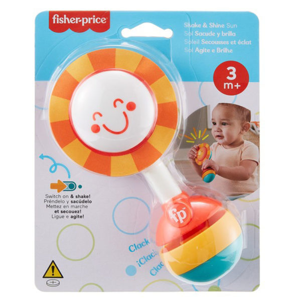 Fisher-Price Világító napocskás csörgő HBP47