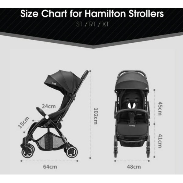 Hamilton sportbabakocsi auto click - lábzsákkal -