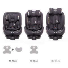 Zopa gyerekülés - Protect i-Size 40-105 cm fekete