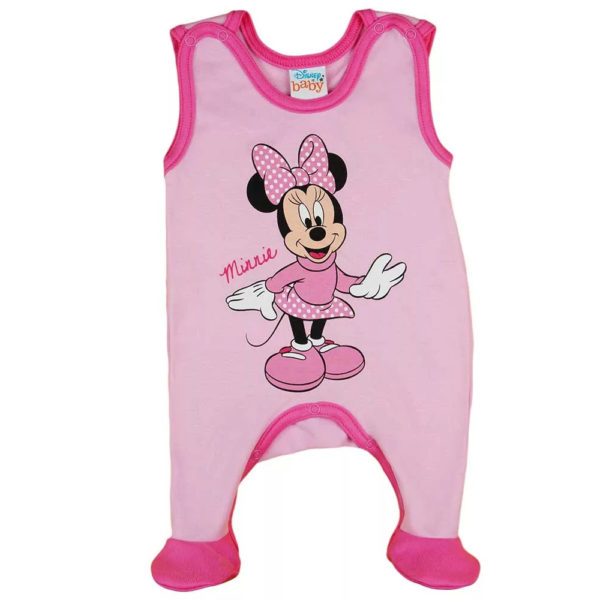 Bébi ujjatlan rugdalozó inter Karcsi Minnie rózsaszín 56-74