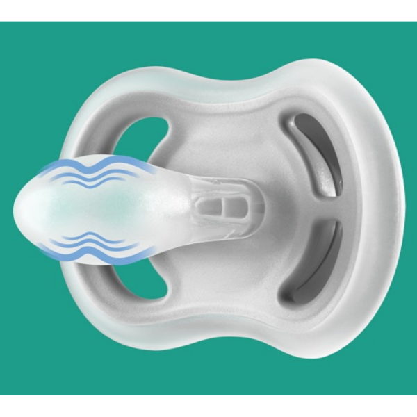 Avent játszócumi - ultra air 18hó neutral 2db