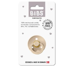 BIBS játszócumi – Colour natúr kaucsuk 18-36 hó vanília 1 db