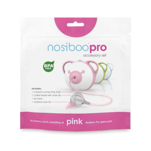 Nosiboo alkatrész csomag elektromos orrszívóhoz PRO Accessory Set pink