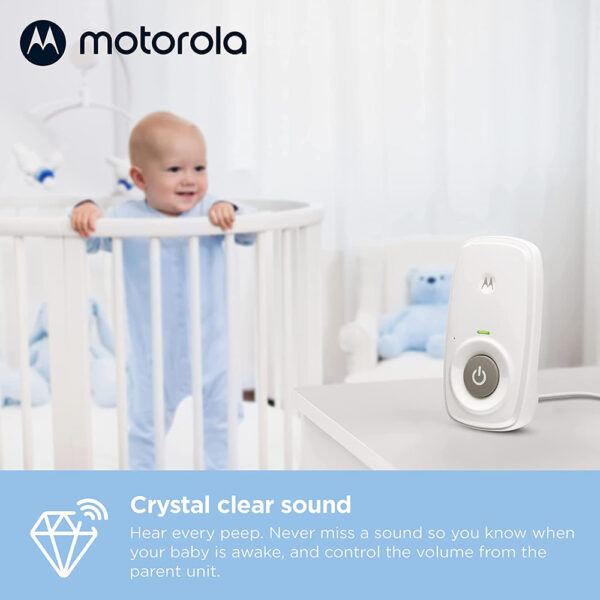 Motorola bébiőr audio kétirányú LCD kijelzővel