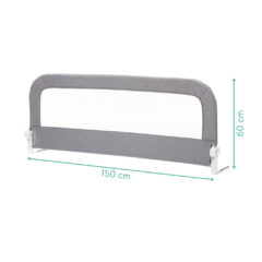 Fillikid leesésgátló - boxspring-ágyra is - Lara 150x60cm 289-60-07 szürke