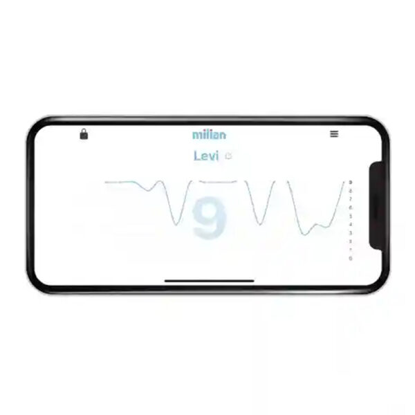 Milian légzésfigyelő PRO Bluetooth Plus 3db érzékelőlappal