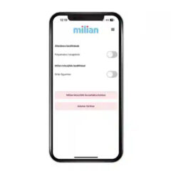 Milian légzésfigyelő PRO Bluetooth Twins 4db érzékelőlappal