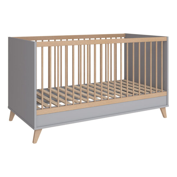 Faktum kiságy Flip Grey 70x140cm