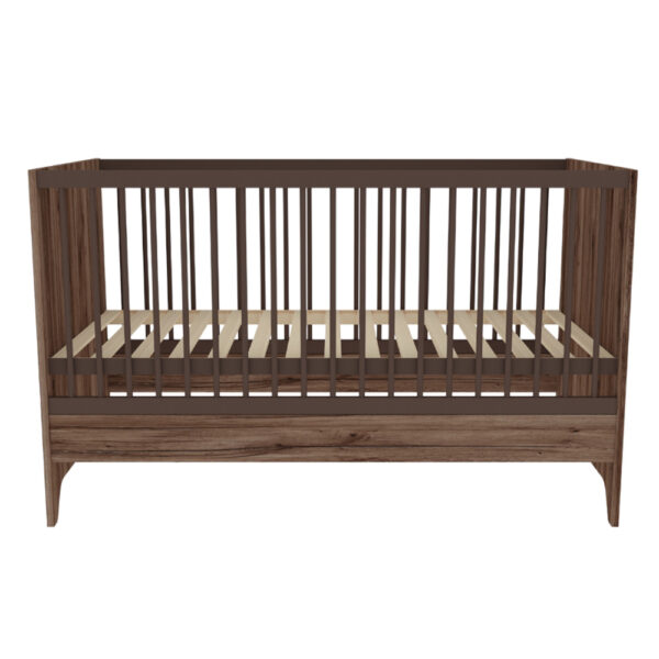 Faktum kiságy Nest Walnut átalakítható 70x140cm