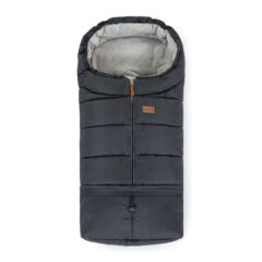 Petite and Mars Téli szett Jibot 3in1 bundazsák és kézmelegítő kesztyű babakocsira Jasie Charcoal Grey