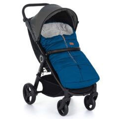 Petite and Mars Téli szett Jibot 3in1 bundazsák és kézmelegítő kesztyű babakocsira Jasie Ocean Blue