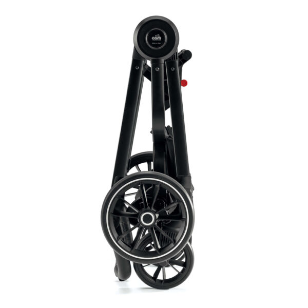 CAM Techno Deluxe babakocsi szett Milano 553 fekete vázzal V90S hordozóval