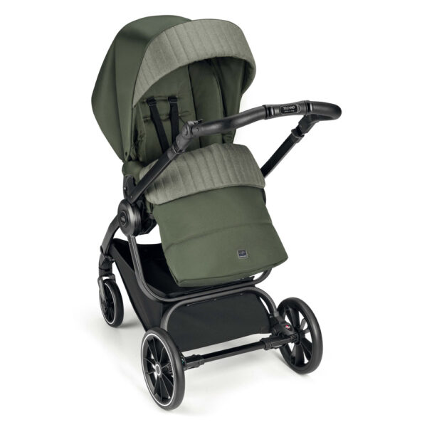 CAM Techno Deluxe babakocsi szett Levante 570 fekete vázzal V90S Area hordozóval MTB