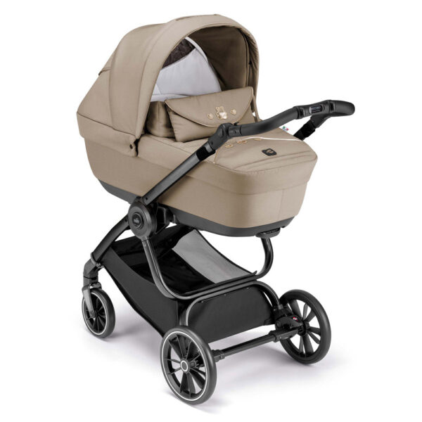 CAM Techno Deluxe babakocsi szett Posh 572 fekete vázzal V90S Area hordozóval MTB