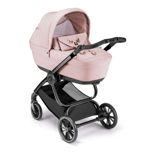 CAM Techno Deluxe babakocsi szett Posh 573 fekete vázzal V90S Area hordozóval MTB