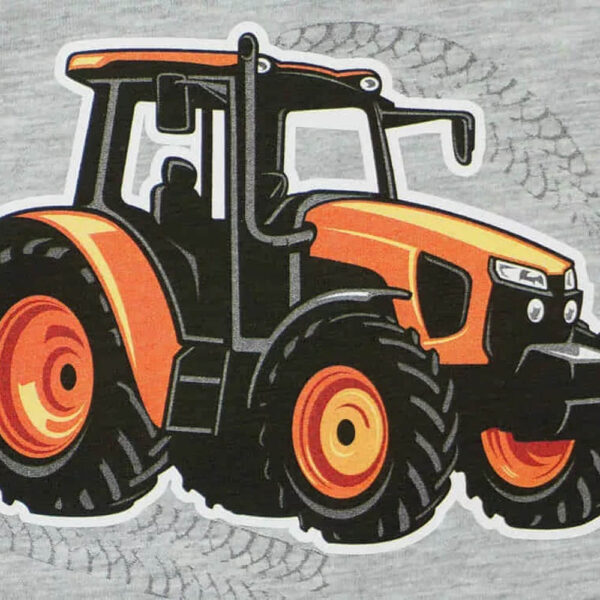 Bébi rövid ujjú kombidressz Vp Traktor melír 56