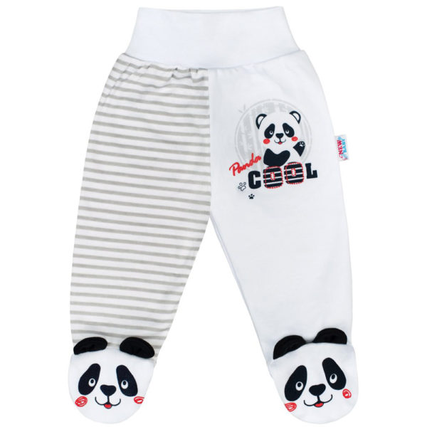 New Baby baba nadrág talpas Panda 68 (4-6 h)