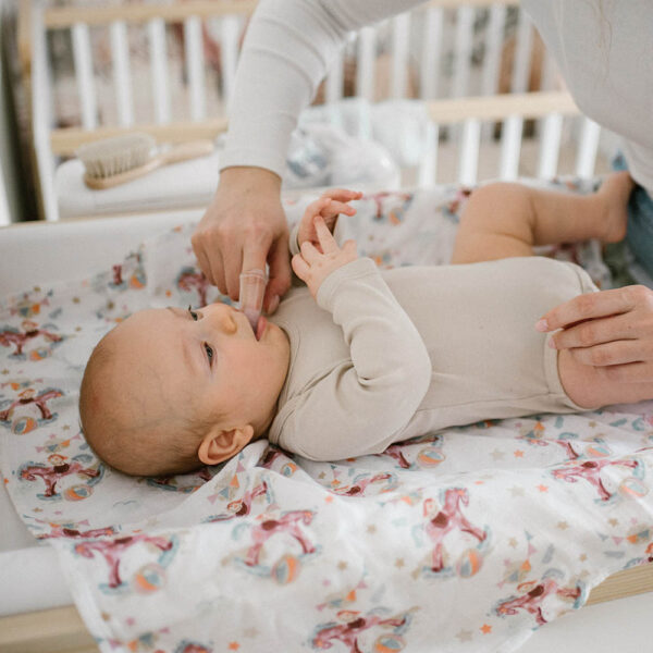 BabyOno fogkefe és ínymasszírozó babáknak átlátszó 2db