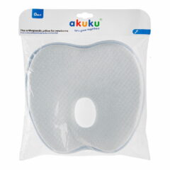 Akuku párna laposfejűség elleni ergonomikus fehér