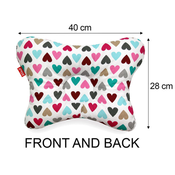 Scamp laposfejűség elleni párna Colorful Heart