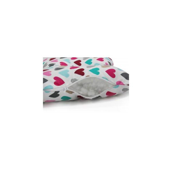Scamp laposfejűség elleni párna Colorful Heart