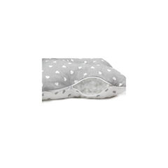 Scamp laposfejűség elleni párna Lettle Heart White Grey