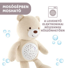 Chicco Baby Bear plüss maci projektorvetítö és éjszakai lámpa unisex