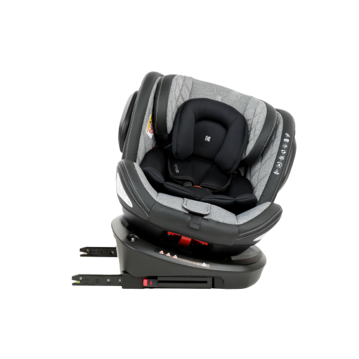 Kikkaboo gyerekülés Stark 360 Isofix 0-36 kg 2023 világosszürke