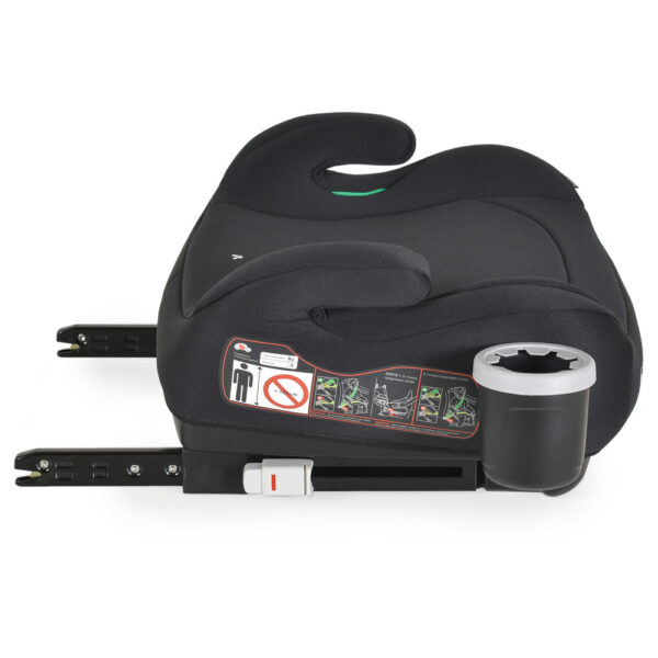 Cangaroo ülésmagasító I-Swift I-Size Isofix pohártartóval 125-150cm fekete