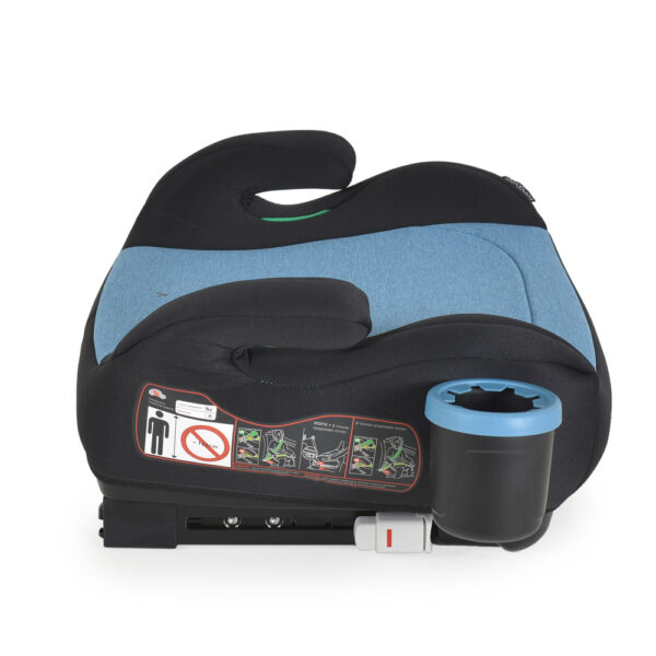 Cangaroo ülésmagasító I-Swift I-Size Isofix pohártartóval 125-150cm kék