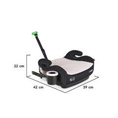 Cangaroo ülésmagasító I-Swift I-Size Isofix pohártartóval 125-150cm pink