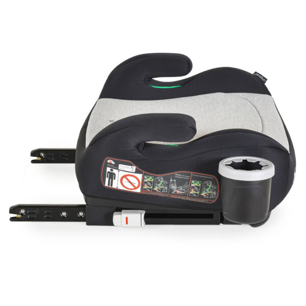 Cangaroo ülésmagasító I-Swift I-Size Isofix pohártartóval 125-150cm szürke