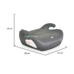 Moni ülésmagasító Jet I-Size 125-150cm sötétszürke