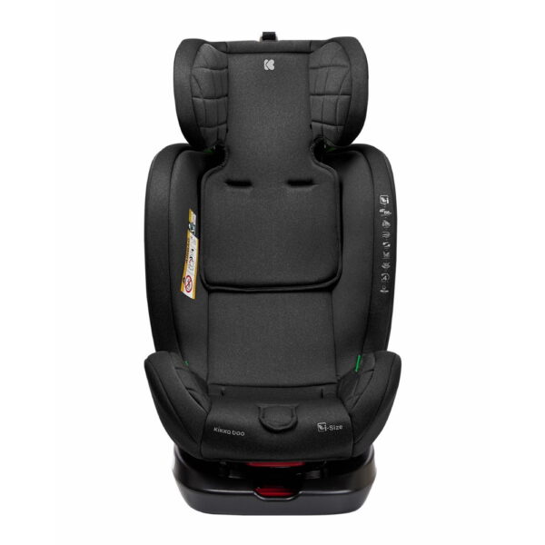 Kikkaboo gyerekülés i-Trip 360 fok i-Size Isofix 40-150 cm fekete