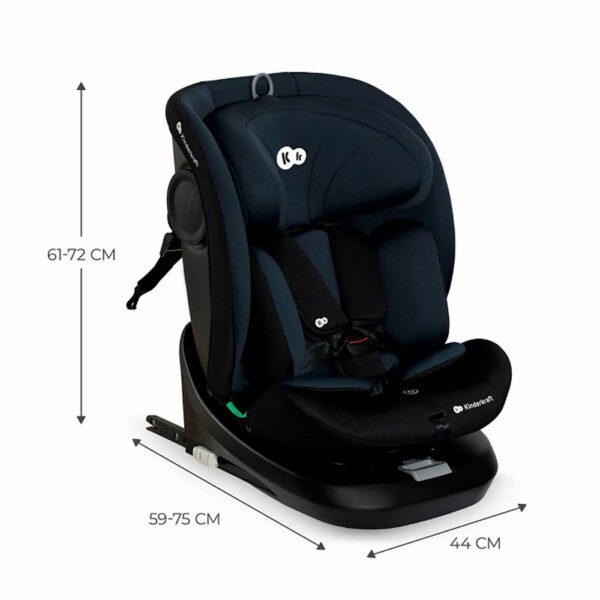 Kinderkraft gyerekülés I-Grow i-Size Isofix 40-150cm fekete