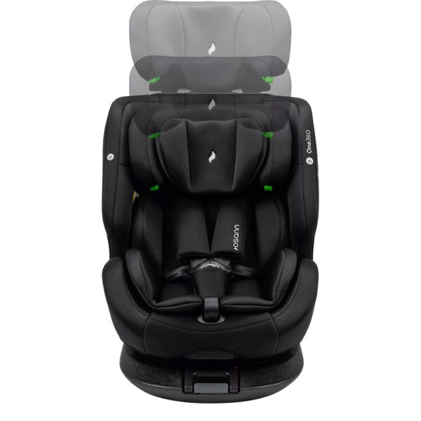 Osann gyerekülés One360 i-Size Isofix 40-150 cm fekete