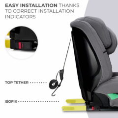 Kinderkraft gyerekülés Safety Fix i-Size Isofix 76-150cm