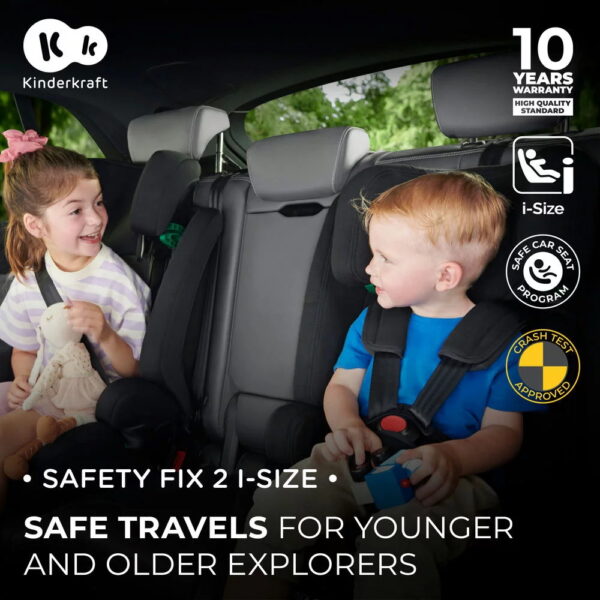 Kinderkraft gyerekülés Safety Fix i-Size Isofix 76-150cm