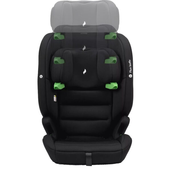 Osann gyerekülés Flux i-Size Isofix 76-150 cm szürke melange