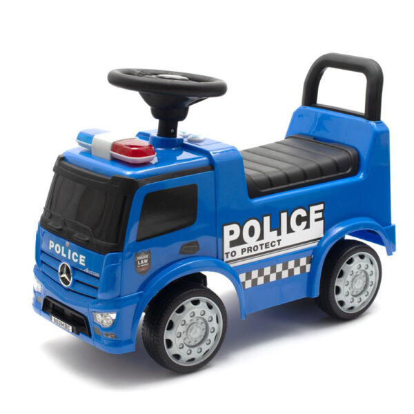 Baby Mix bébitaxi Mercedes Benz RENDŐRSÉG kék