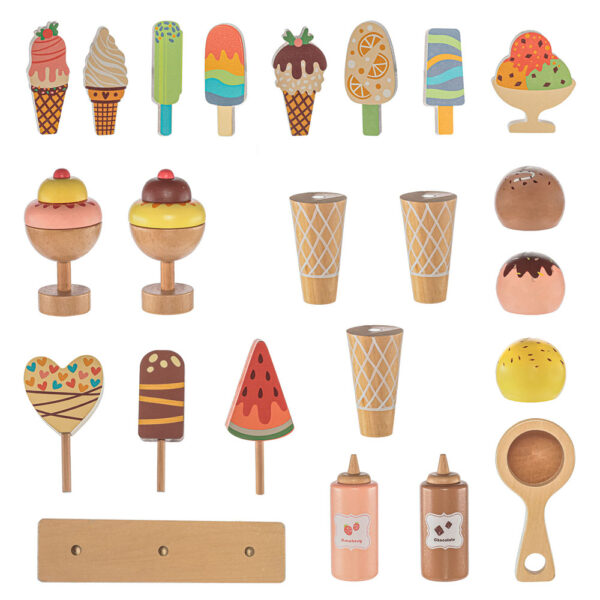 Zopa fa fagylaltozó játékkészlet