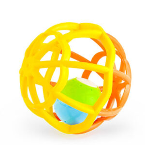 Baby Mix interaktív világító és zenélő csörgő labda sárga