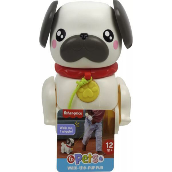 Fisher-Price Kis kedvencek foglalkoztató - Mopsz sétáltató